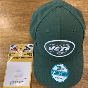 New York Jets First Down New Era 9Forty Adjustable Authentic NFL Hat W/2012 Pass
